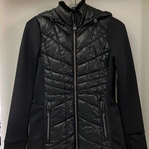 Calvin Klein Fur Trimmed Puffer Coat